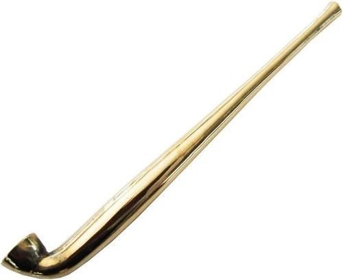 Japanese IIZUKA Kiseru (pipe) Type　brass　 12cm(3)