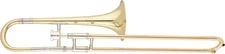 S.E. Shires Joseph Alessi Q Series Alto Trombone - Clear Lacquer