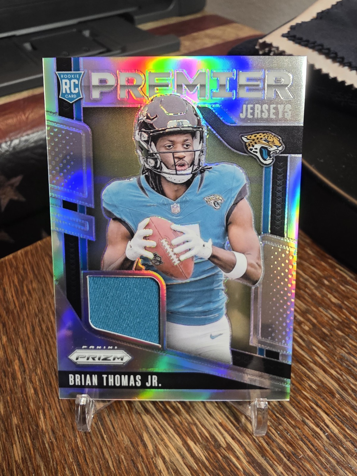 2024 Panini Prizm - Premier Jerseys #PJ-BTJ Brian Thomas Jr. Jaguars