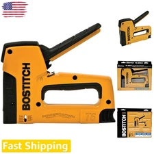 Outward Clinch Stapler Tacker - Heavy Duty, 14MM, Jam Proof, Metal