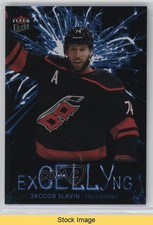 2024-25 Upper Deck Fleer Ultra ExCELLYng Jaccob Slavin #EC-14 READ e5s