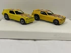 Two Show Hoss II Yellow Blackwall Funny Cars Hot Wheels 1969