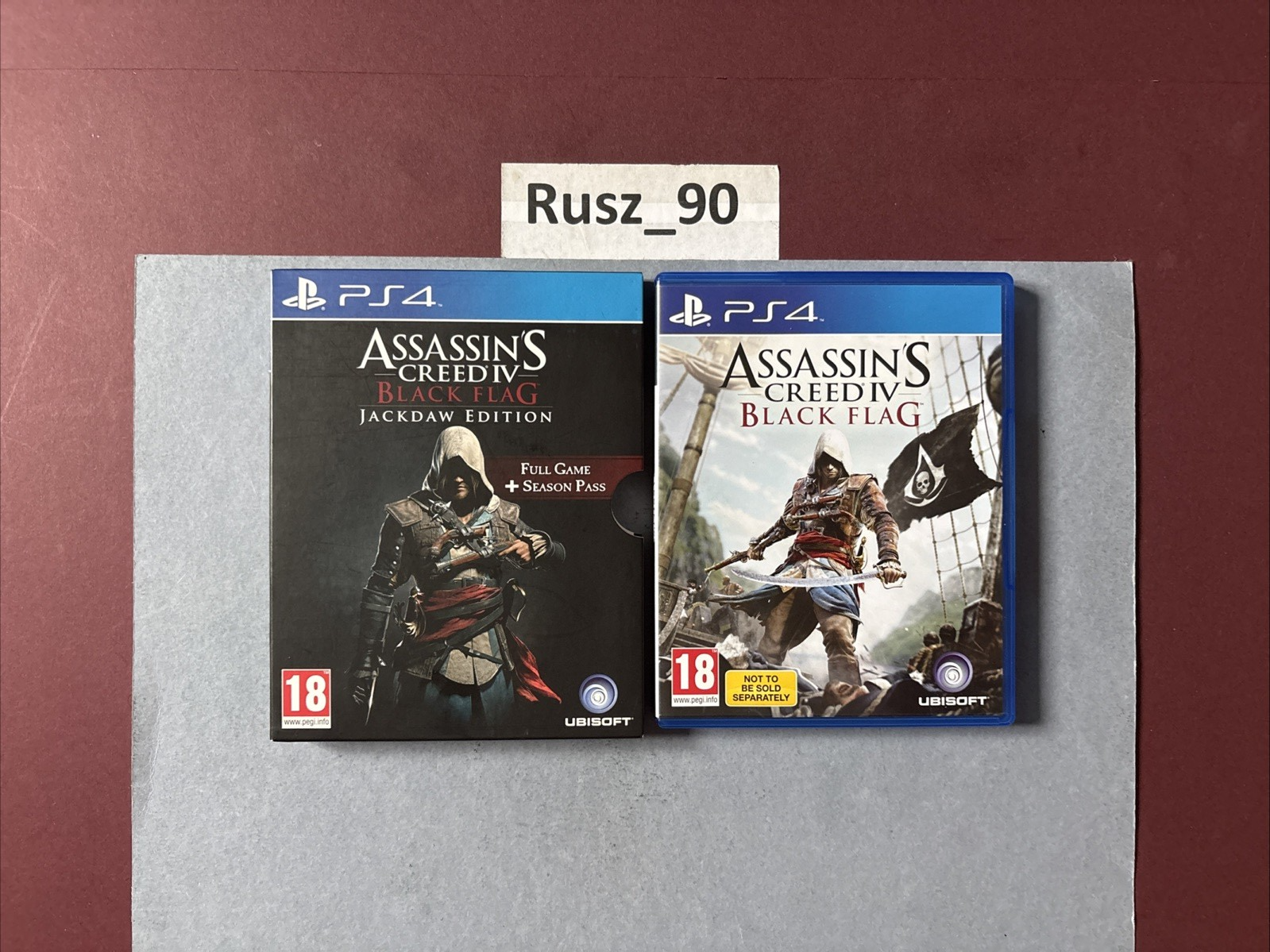 Assassin's Creed IV: Black Flag PS4 Jackdaw Slip Case Edition UK PAL NO DLC CIB
