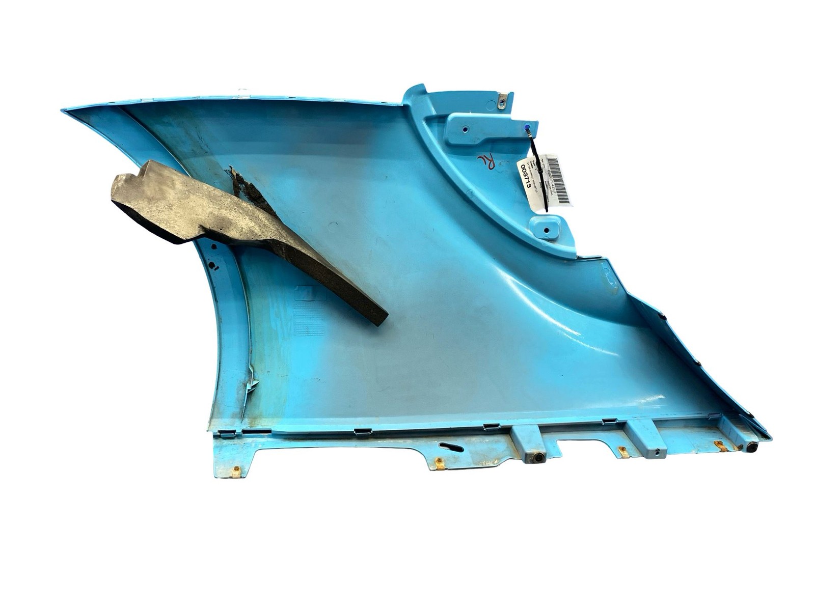 2016-2021 Mclaren 570s REAR LEFT LOWER QUARTER VENT PANEL CURACAO BLUE (CUR) oem