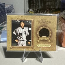 Topps Turkey Red Game-Worn Jersey Tadahito Iguchi White Sox Baseball
