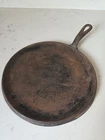 Vintage Antique Wagner Ware Sidney O Cast Iron Round Griddle #9 1109A Estate