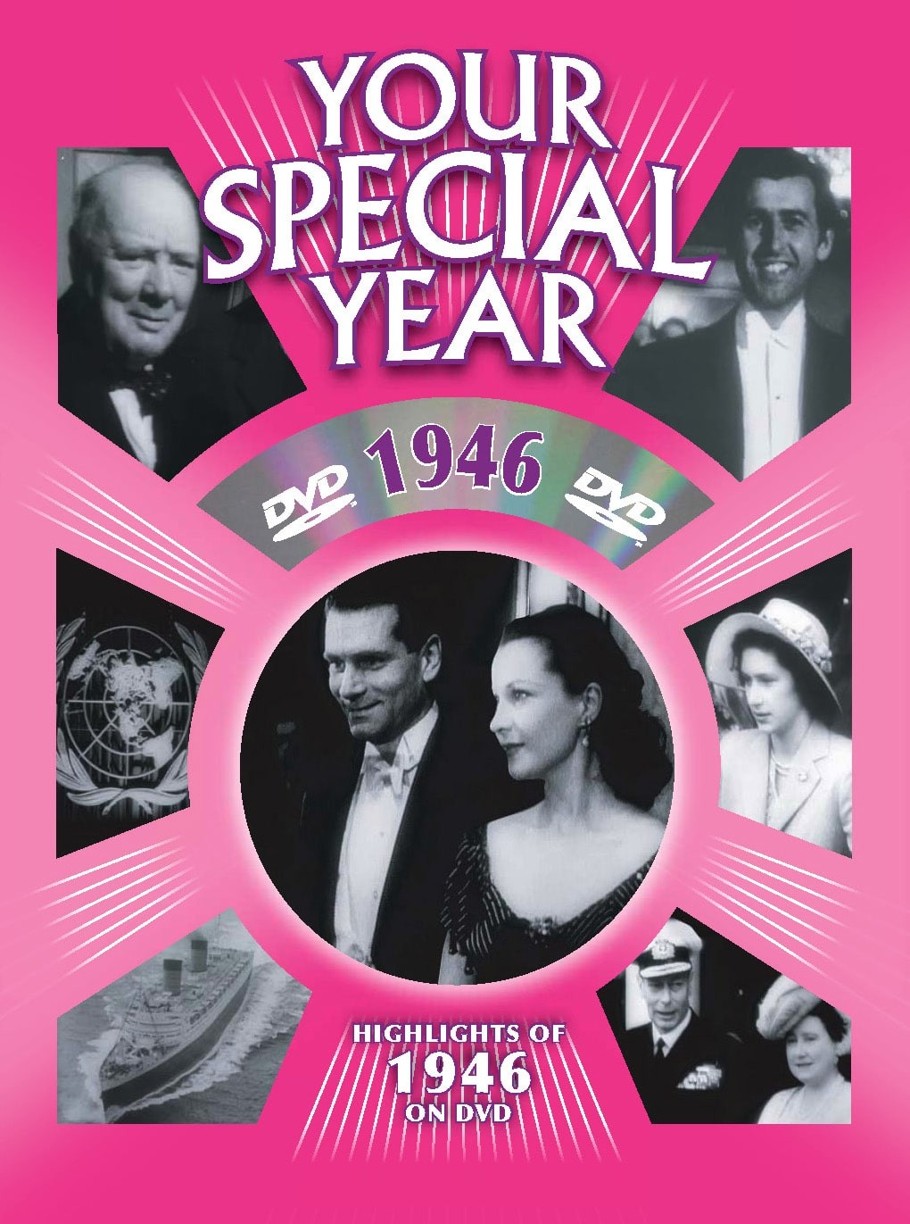 1946 80th Birthday Card Your Special Year DVD Greeting Card