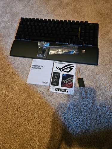 ASUS ROG Strix Scope II 96 Wireless RGB Mechanical Gaming Keyboard - Black,... - Picture 4 of 4