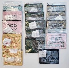 New Lot of 16 Zipper Coin Purses Primitives by Kathy Women's Stocking Stuffers