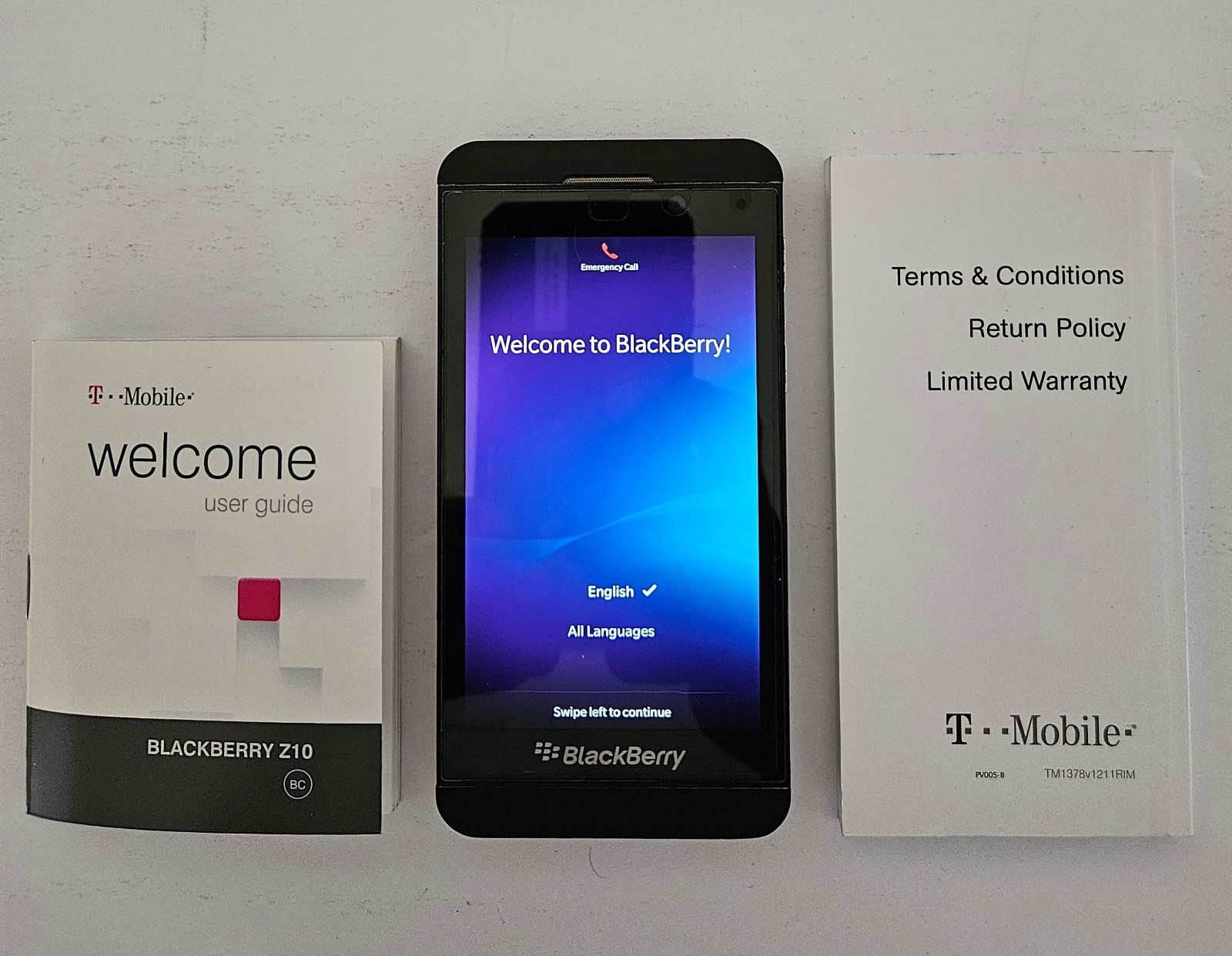Blackberry Z10 Smartphone 16GB STL100-3 T-Mobile 4G LTE unlocked
