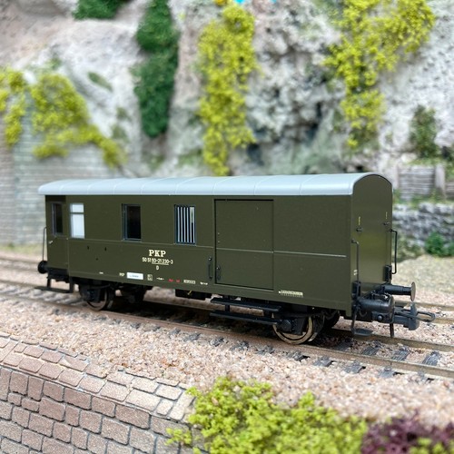 Fourgon porte bagages type F, PKP, Ep IV - ROCO 74222 - HO 1/87 | Condition: Neuf