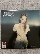 Lana Del Rey Chemtrails Over the 直筆サイン Chemtrails Over the Country Club by Lana Del Rey (2021, Red Vinyl