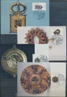 XE59709 Germany 1987 Bundespost treasures artefacts maxicards used