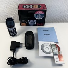 Siemens S45i Tastenhandy in Galaxy Black (Top Zustand, im Full Set & o. Simlock)