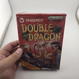 Double Dragon - Box Only - Nintendo Nes - Shrink - Authentic (No Game)