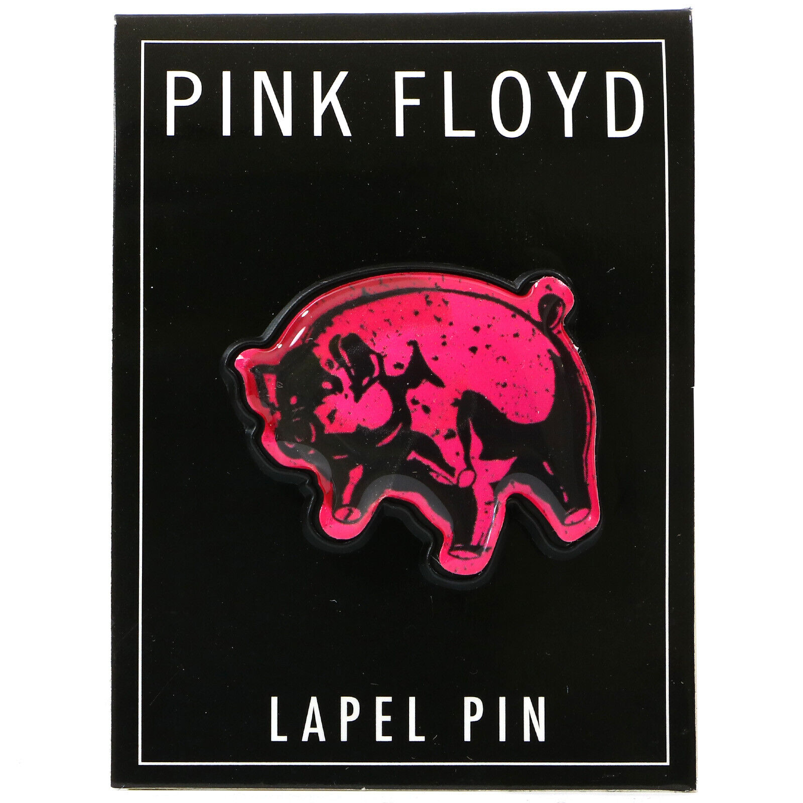 Pink Floyd Guitar Pick Lapel Pin Tie Tack Music Rock Musician Animals Album Blue 