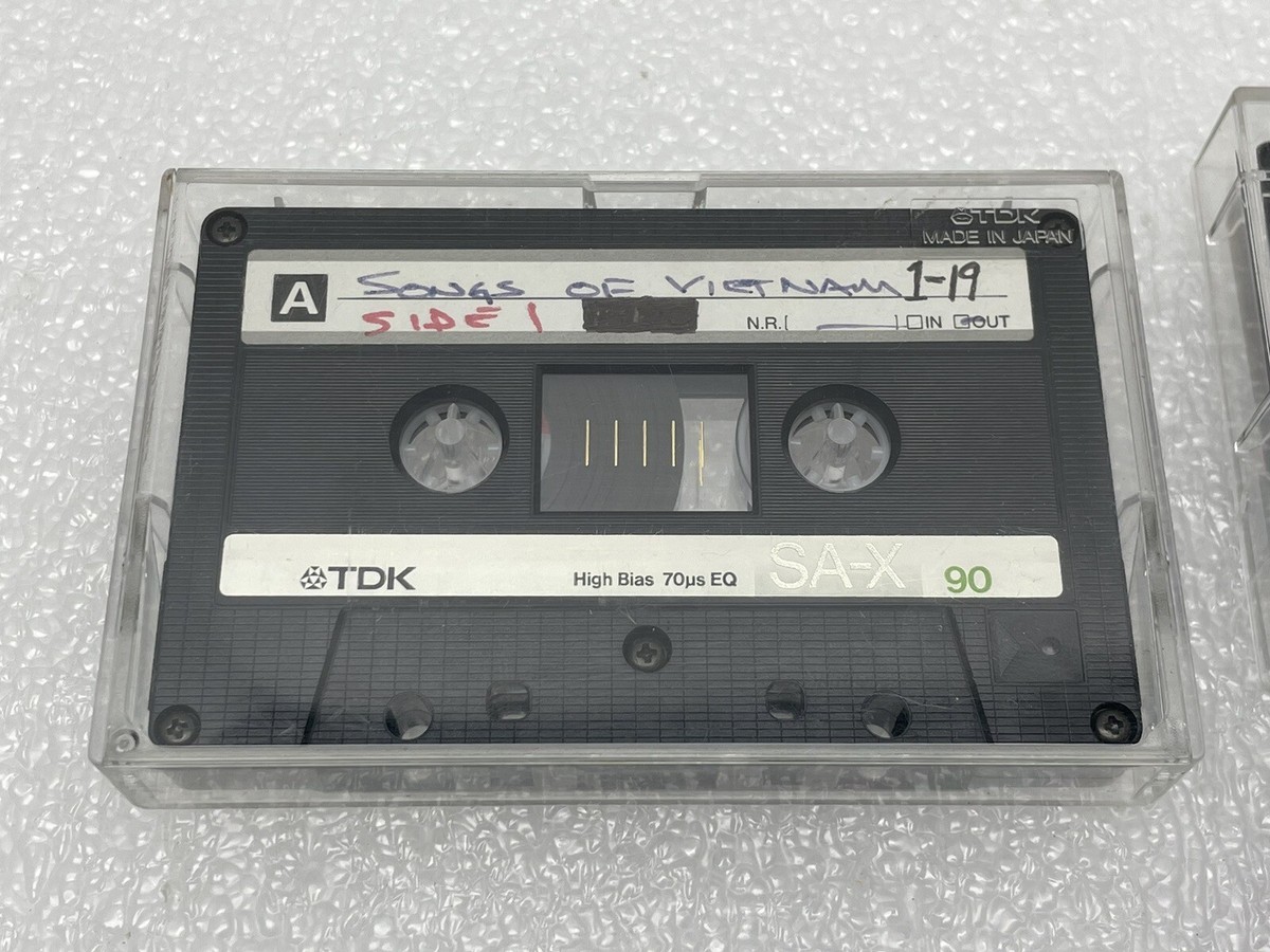 RARE VIETNAM SONGS OF VIETNAM WAR CASSETTE TAPE COLLECTION 1-4 | eBay