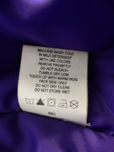 Columbia Double Whammy Womens 18/20 Purple Teal Black Nylon Ski Jacket EUC - Picture 6 of 10