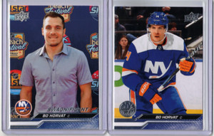 BO HORVAT 23/24 Upper Deck Swagnificent Unannounced Easter Egg Insert SP SSP 114