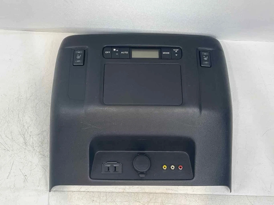 Panel de cubierta de calentador de aire acondicionado trasero para consola central 969301LA0B compatible con 11 12 13 INFINITI QX56 Foto 2 de 4