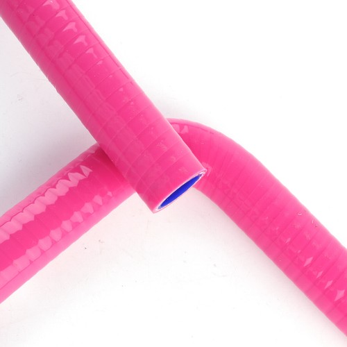 Yamaha Banshee 350 YFZ350 1987-2006 Reinforced Silicone Radiator Hose Kit Pink - Picture 5 of 9