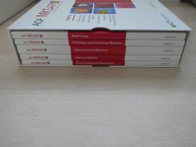 ACP MKSAP 18 Print American College of Physicians Part B 5 Books in Total