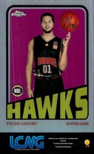 2022-23 Topps NBL #72-8 Tyler Harvey 1972 Topps Basketball Refractor Illawarra