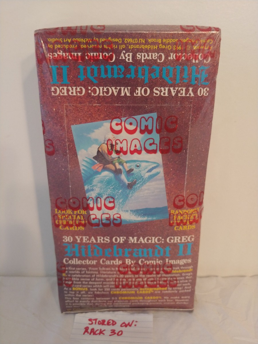 30 Years of Magic Greg Hildebrandt 2 Collector Cards From Comic