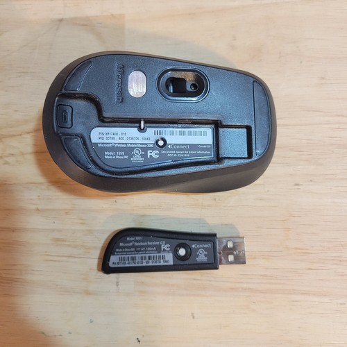 Mouse Microsoft Green Bluetooth Mini Laptop Used Not Tested Same Day Shipping - Bild 2 von 3