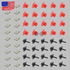 20 Sets T30 Engine Splash Shield Guard Undertray Cover Screws Bolt Nut