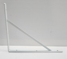 10 In X 8 In Medium Duty Shelf Bracket White Finish By Everbilt 160LBS