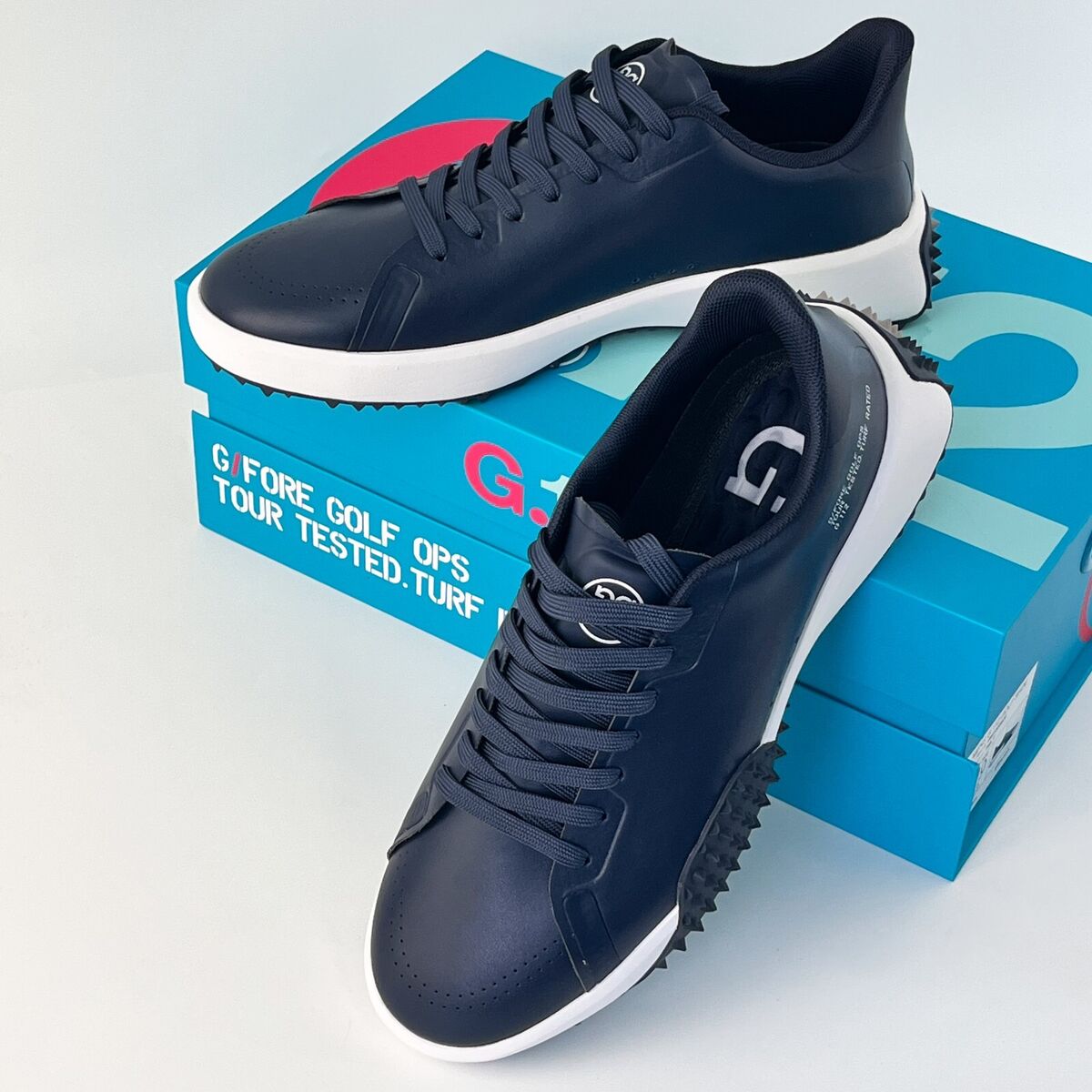 New G/FORE G.112 Golf Shoes P.U. Leather Men's Size 10-12 New G/FORE G.112 Golf Shoes P.U. Leather Men's Size 10-12