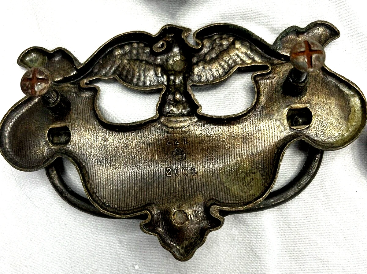 Antique Dresser hardware Brass Gold Eagle Dresser pull handle eBay