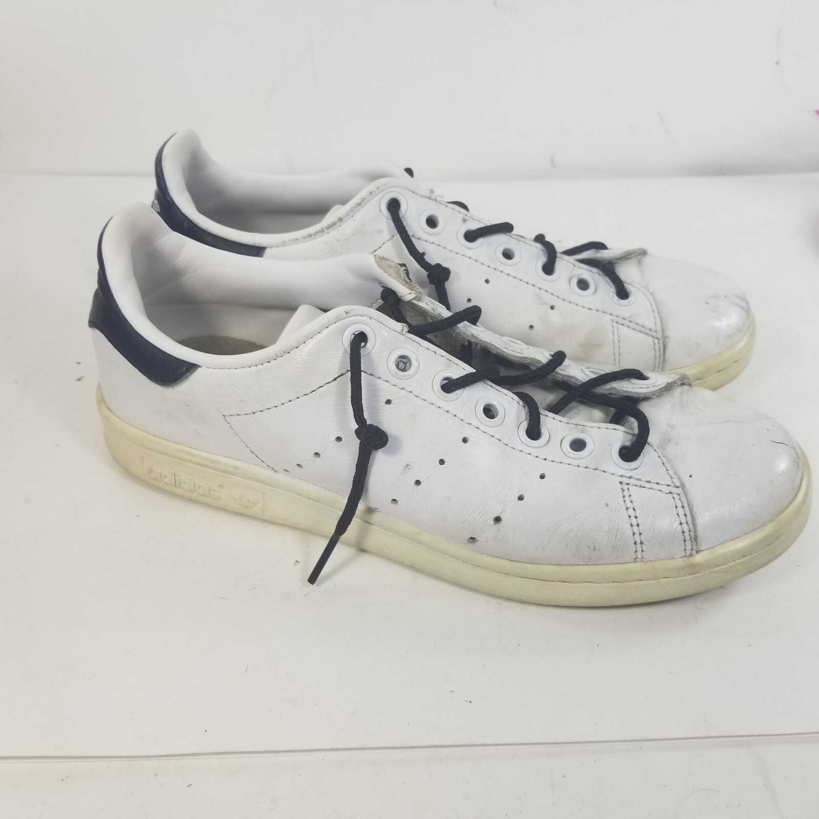 Adidas Stan Smith Tennis Trainers Sneakers White Mens Size 6 Womens 7 thumbnail 7