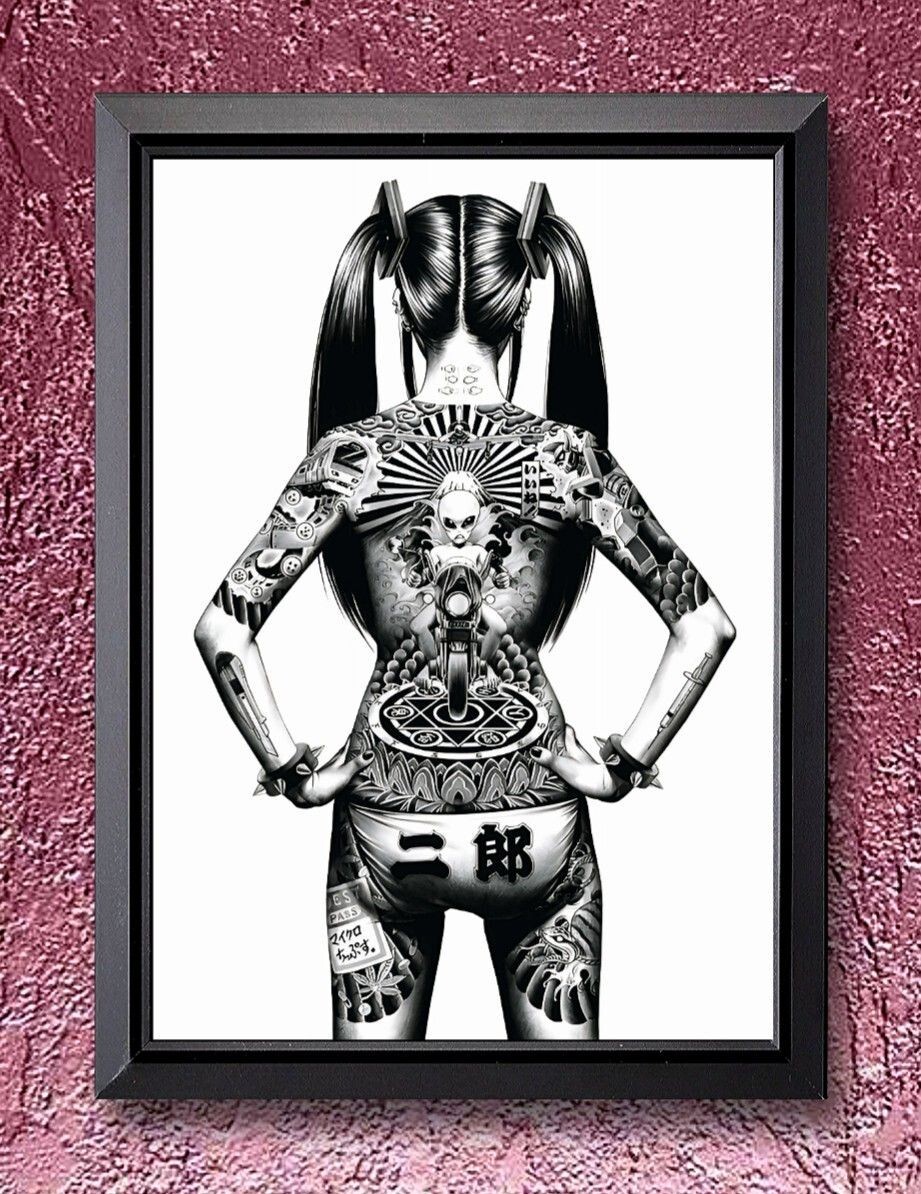 Shohei Otomo Heisei Mary A4 Size Poster Reiwa Exhibition