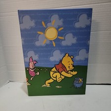 Disney Winnie The Pooh Piglet Photo/Scrapbook Album 4" x 6"  Memo  Sleeves