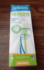 Dr Brown's Natural Flow Options Bottle 9Oz 270 Ml Reduce Colic