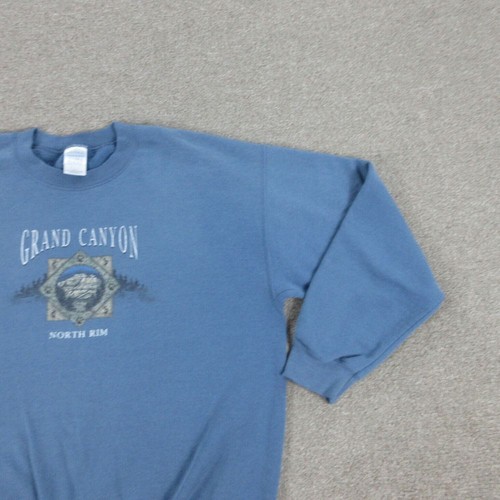 Grand Canyon Pullover Herren Large Blau Fleece Langarm Pullover ' - Bild 3 von 22