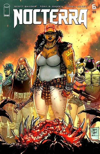 NOCTERRA #6 TONY S DANIEL & MARCELO MAIOLO VARIANT 1ST PRINT 2021 IMAGE NM