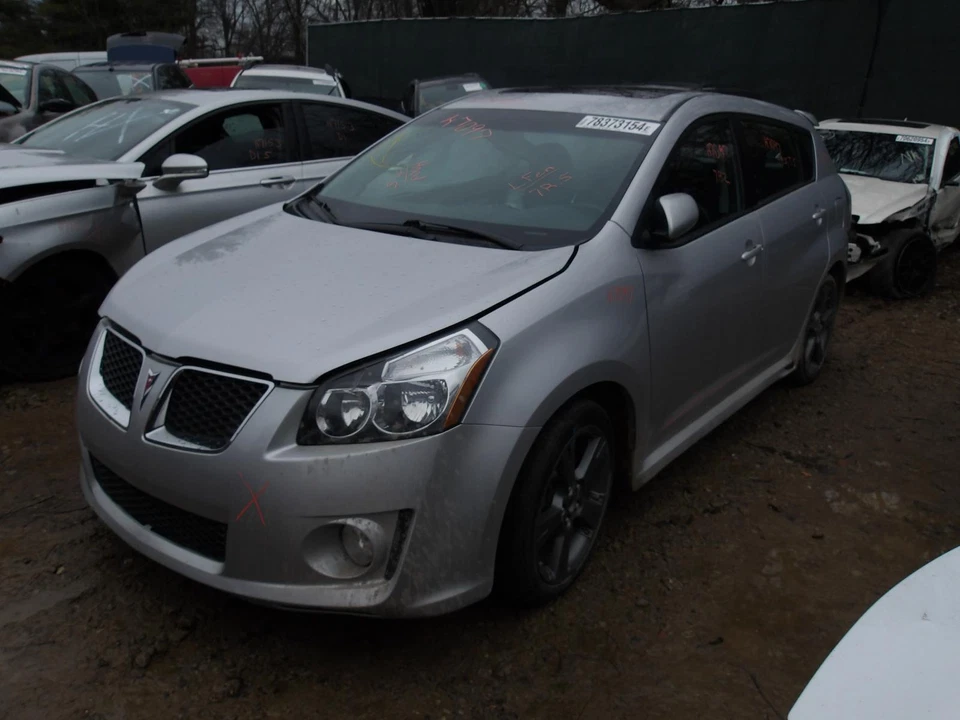 Used Front Center Interior Rear View Mirror fits: 2009 Pontiac Vibe dual reading - Image 2 of 4
