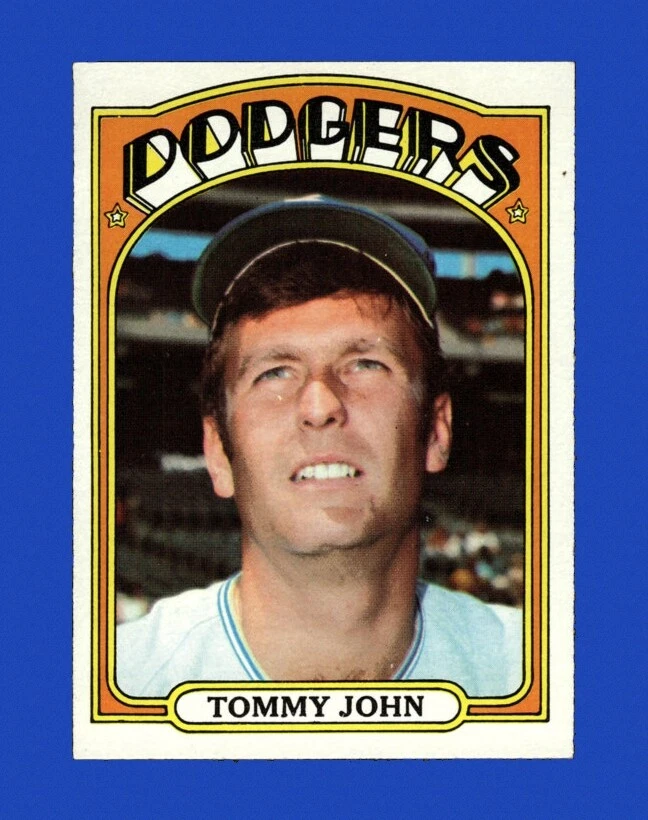 Tommy John trading card