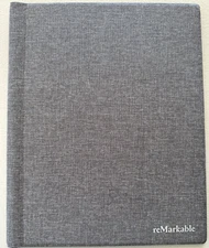 Case for Remarkable 2 Paper Tablet 10.3" 2020 Released, Book Folio Design - Grey