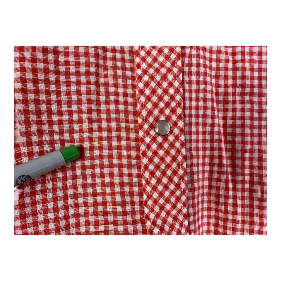 Camisa De Colección Años 80 Miller Western Wear Hombres Perla A Presión Vaquero Rodeo Ranchero Grande Foto 4 de 4