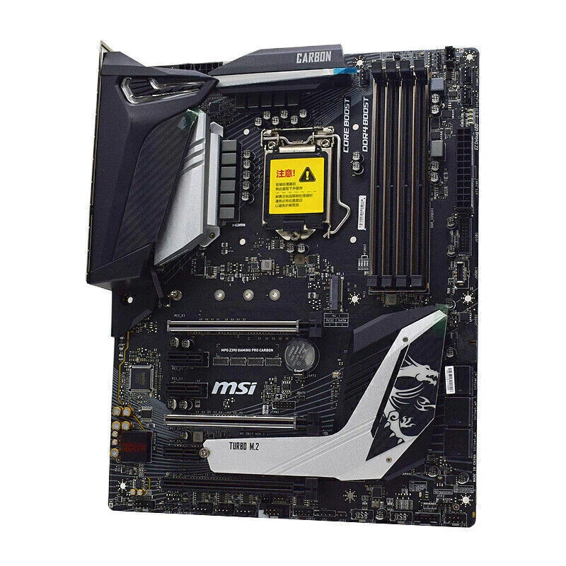 For MSI MPG Z390 GAMING PRO CARBON Intel ATX Motherboard LGA 1151 DDR4 HDMI/ DP - Image 3 of 4