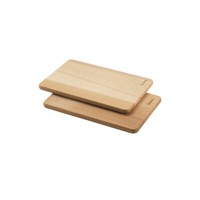 Metaltex 580044000 Vesperbrett 2Er Set Aus Buchenholz / FrüHstüCksbrettchen