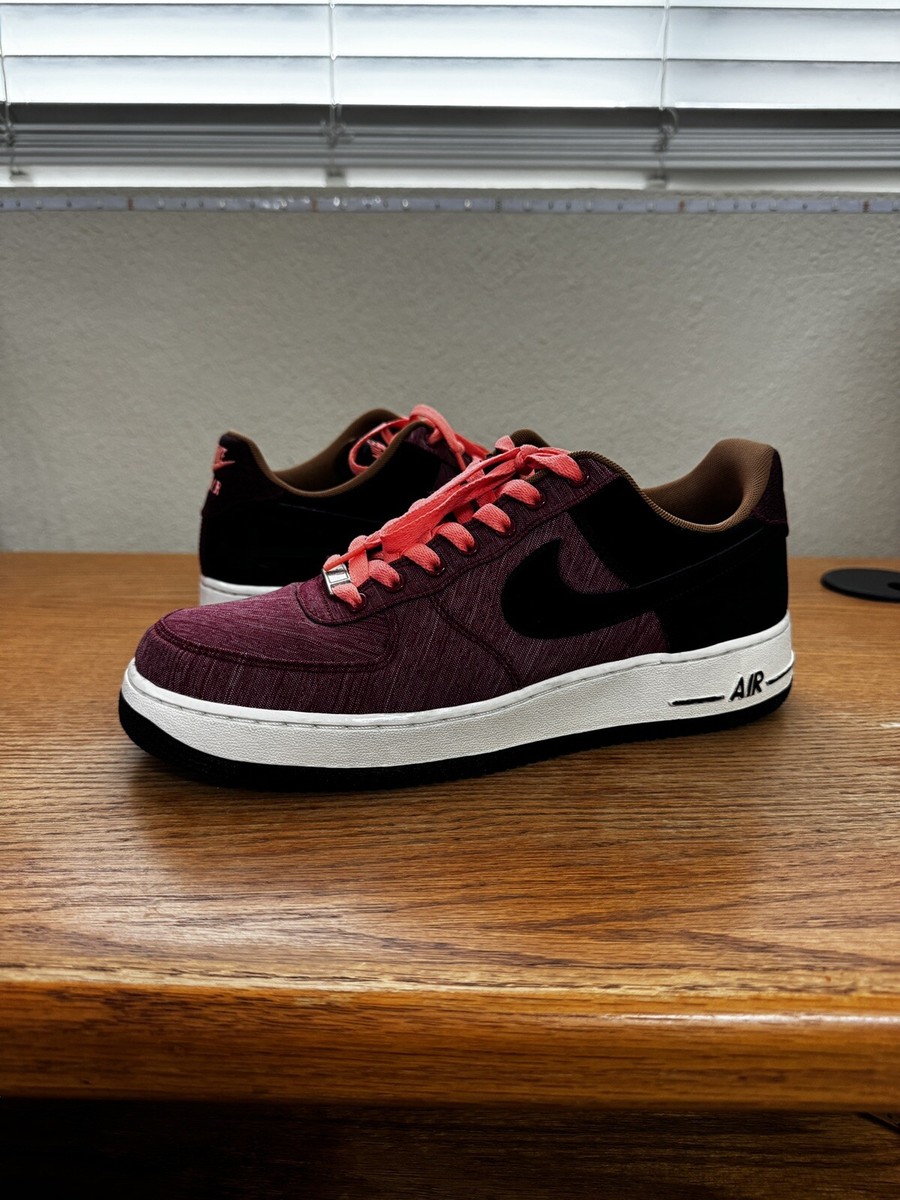 nike air force 1 low noble red