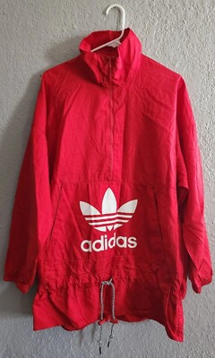 Adidas Originals Womens Windbreaker Jacket Track Top Tunic Hype