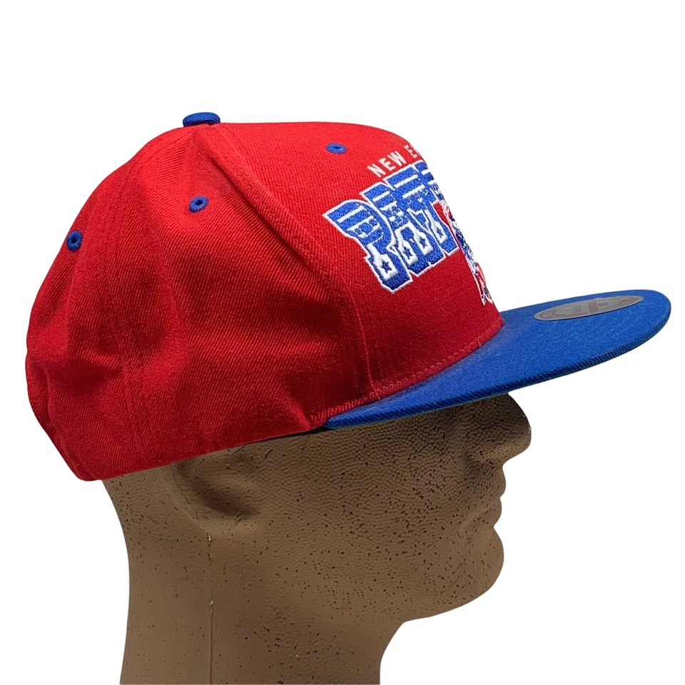 Lote de 2 New England Patriots Mitchell & Ness Lana Snapback y Gorra Ajustada Foto 3 de 4