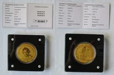 Gold 1/200 oz Round Monarchs of the British Empire Elizabeth II Au999 /102518