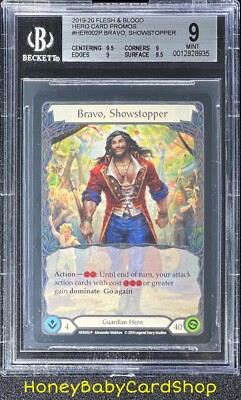 Flesh and Blood Hero Card Promos 2019 Bravo, Showstopper (Cold